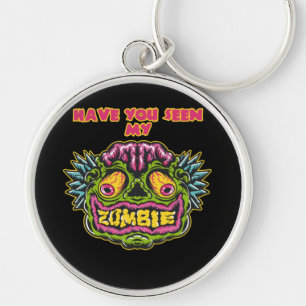 Fynny Zombie Face Key Ring