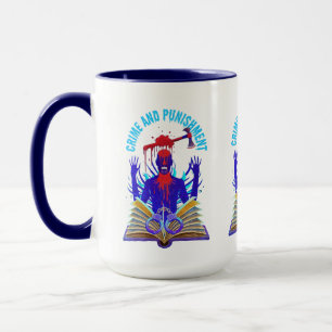 Fyodor Dostoevsky, Quote Crime and Punishment  Mug