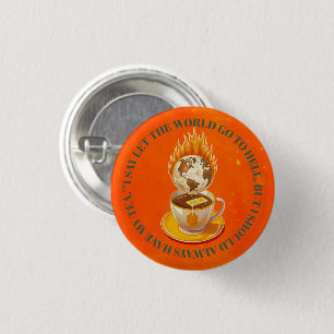 Fyodor Dostoevsky, tea quote 3 Cm Round Badge
