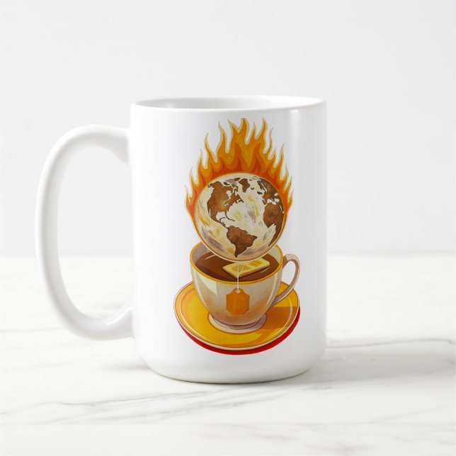 Fyodor Dostoevsky,  tea quote  Coffee Mug (Left)