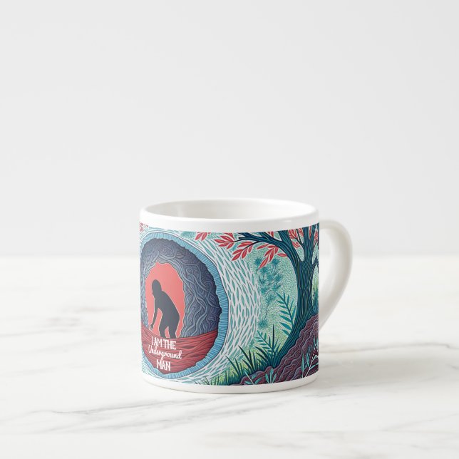 Fyodor Dostoevsky The Underground Man Espresso Cup (Front Right)