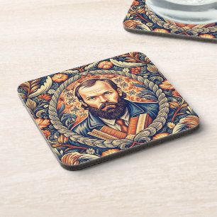 Fyodor Dostoyevsky - Russian Literature Coaster