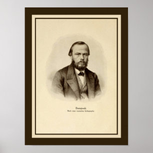 Fyodor Mikhailovich Dostoyevsky 12" x 16" Poster