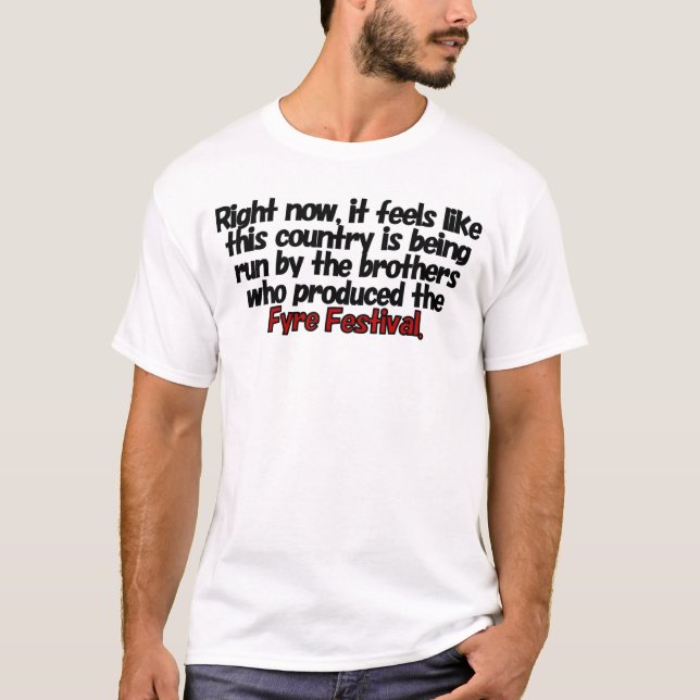 Fyre Festival T-shirt (Front)