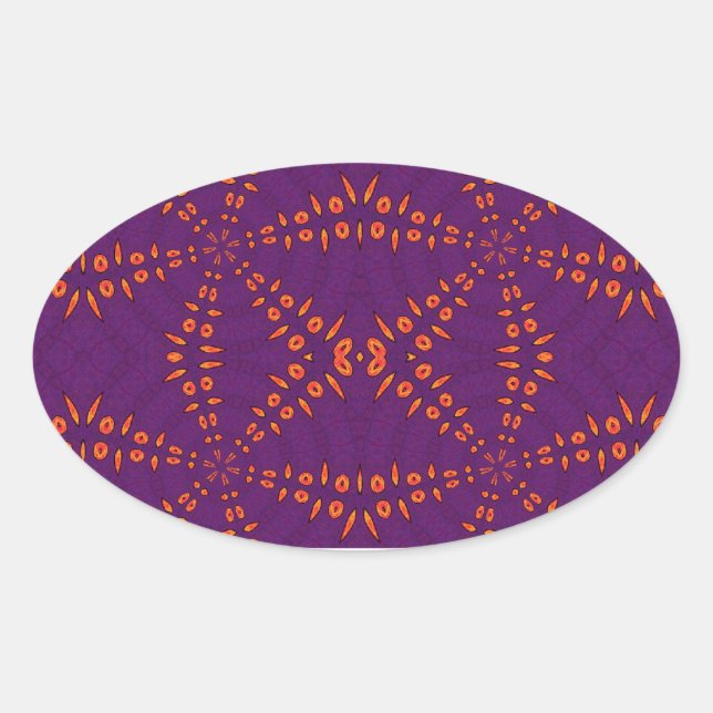 Fyre Trybe Oval Sticker (Front)