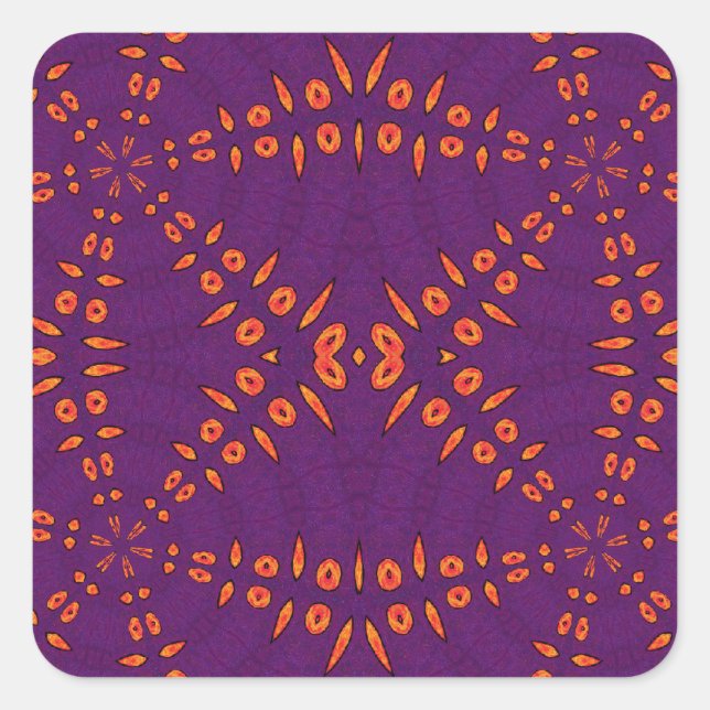 Fyre Trybe Square Sticker (Front)