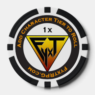 Fyxt RPG +1 Player Reward Token Poker Chips