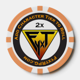 Fyxt RPG +2 Player Reward Token Poker Chips