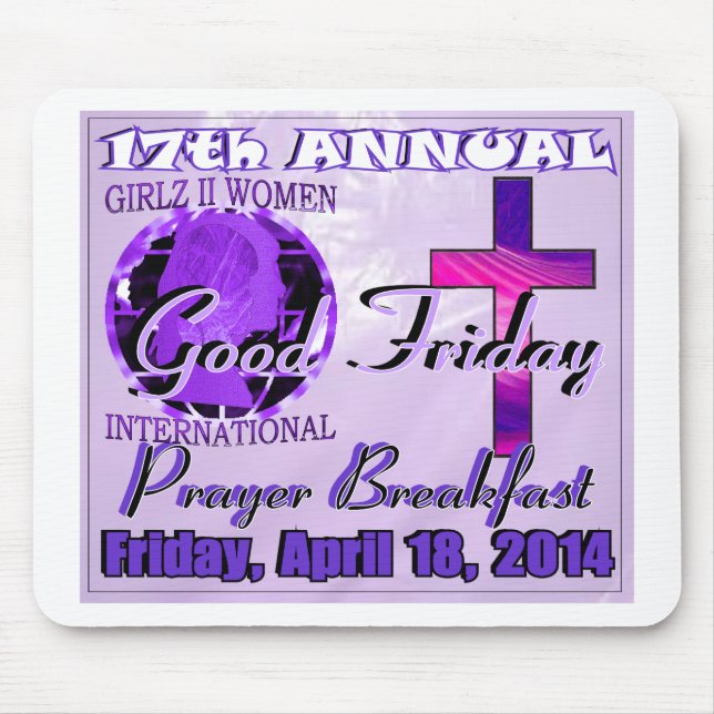 G2W Breakfast 2014 Mouse Pad (Front)