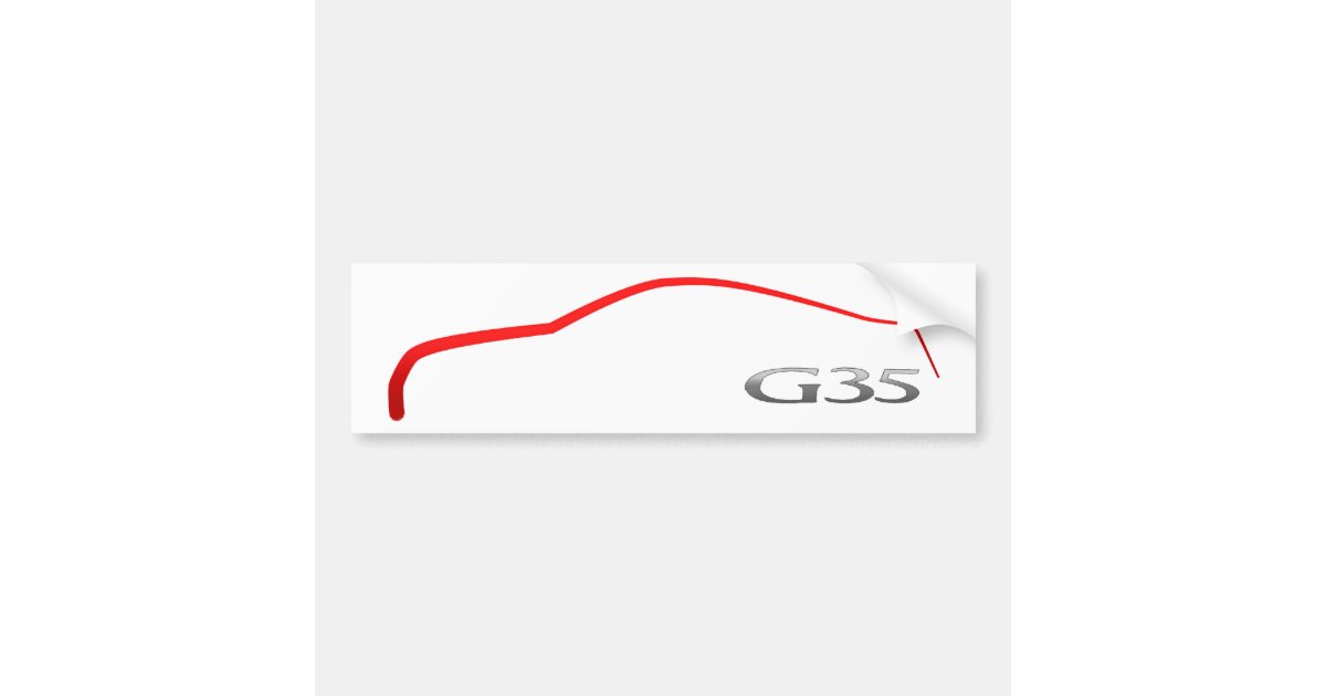 Outline Bumper Sticker Outline Bumper Sticker