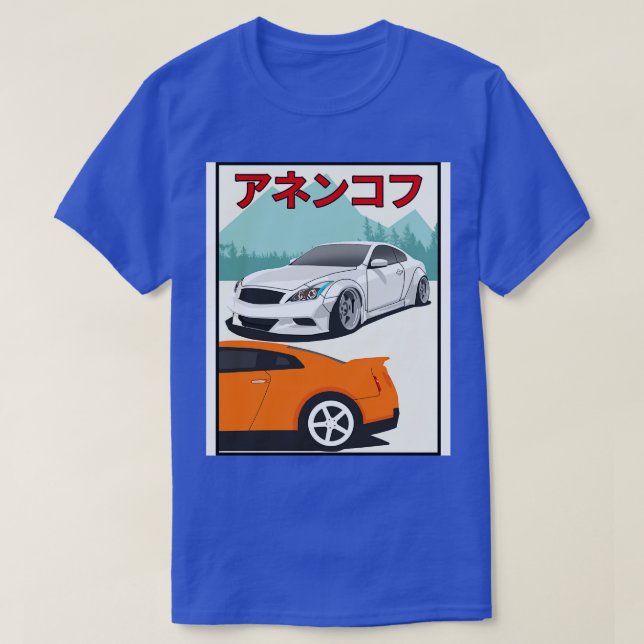G37 vs GTR T-Shirt (Design Front)