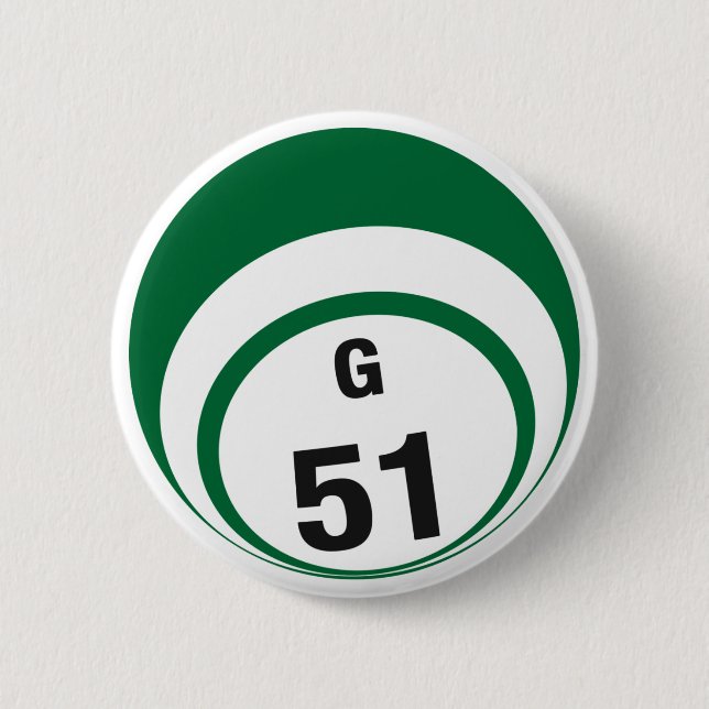 G51 Bingo Ball button (Front)