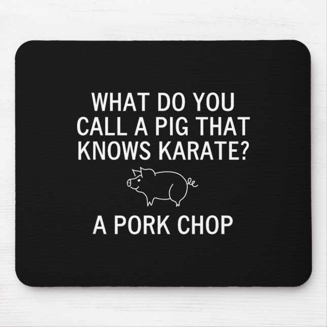 G, Corny Joke, Funny, Sarcastic, Family  Mouse Pad (Front)