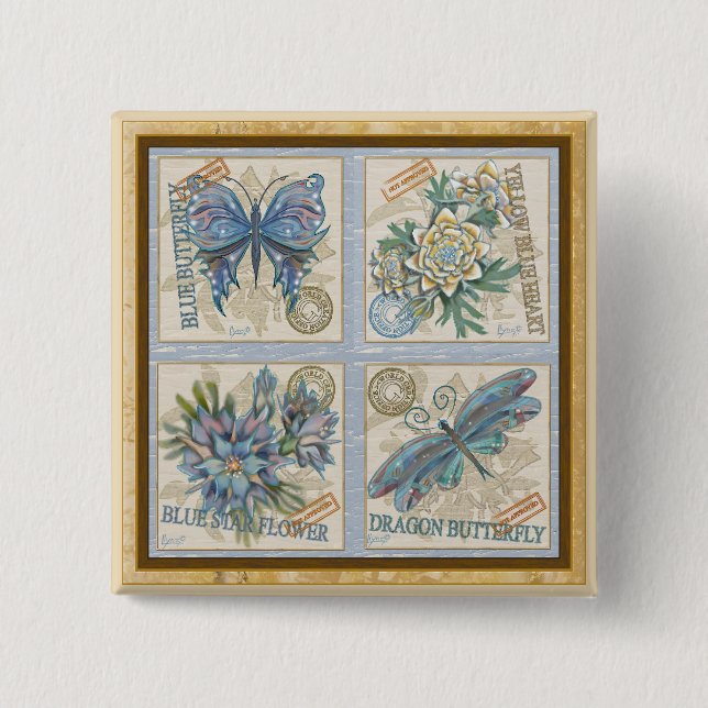 G Creation Office 15 Cm Square Badge (Front)