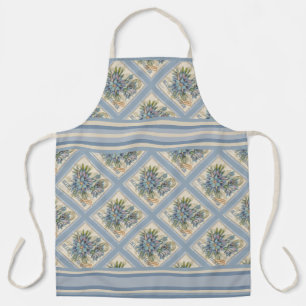 G Creation Office blue flower Apron
