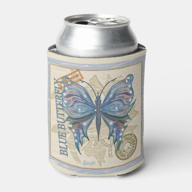 G Creation Office butterfly Can Cooler (Can Front)