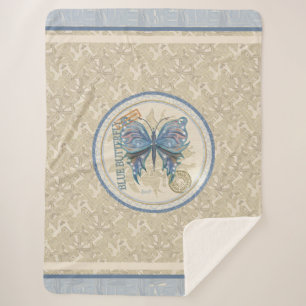 G Creation Office butterfly Fleece Blanket