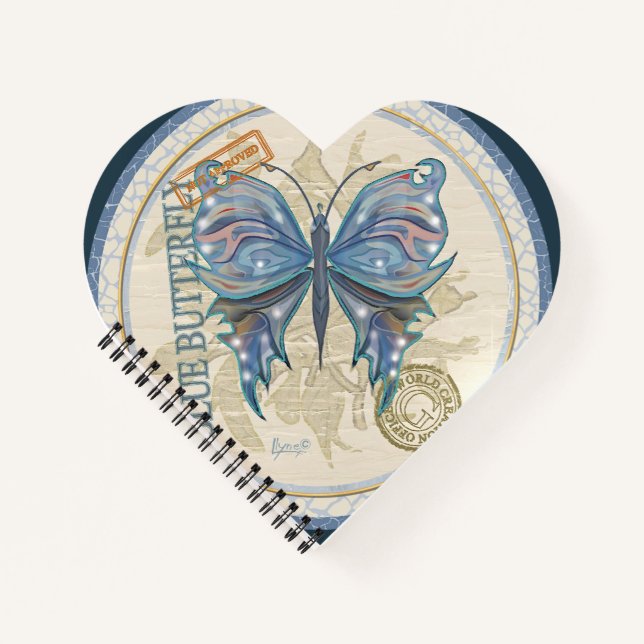 G Creation Office butterfly Notebook (Front)