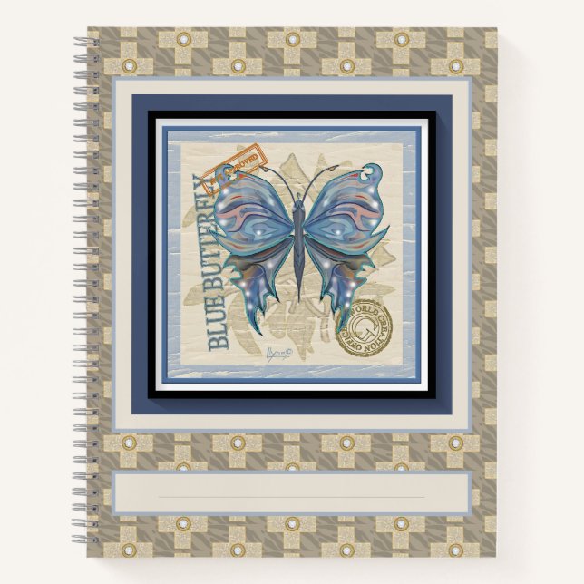 G Creation Office butterfly Notebook (Front)