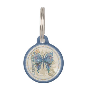 G Creation Office butterfly Pet Tag
