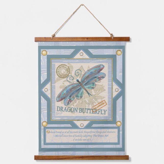 G Creation Office dragonfly Hanging Tapestry (Front)