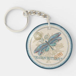 G Creation Office dragonfly Key Ring