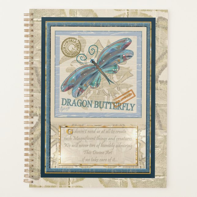 G Creation Office dragonfly Planner (Front)