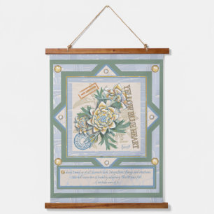 G Creation Office yellow flower Hanging Tapestry