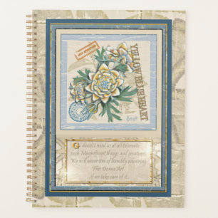 G Creation Office yellow flower Planner