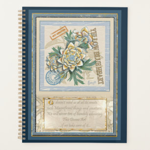 G Creation Office yellow flower Planner