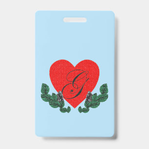 G for Gorilla ID Badge