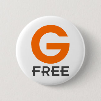 G Free Gluten Free 6 Cm Round Badge