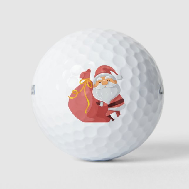 G Holiday Sack Golf Balls (Front)