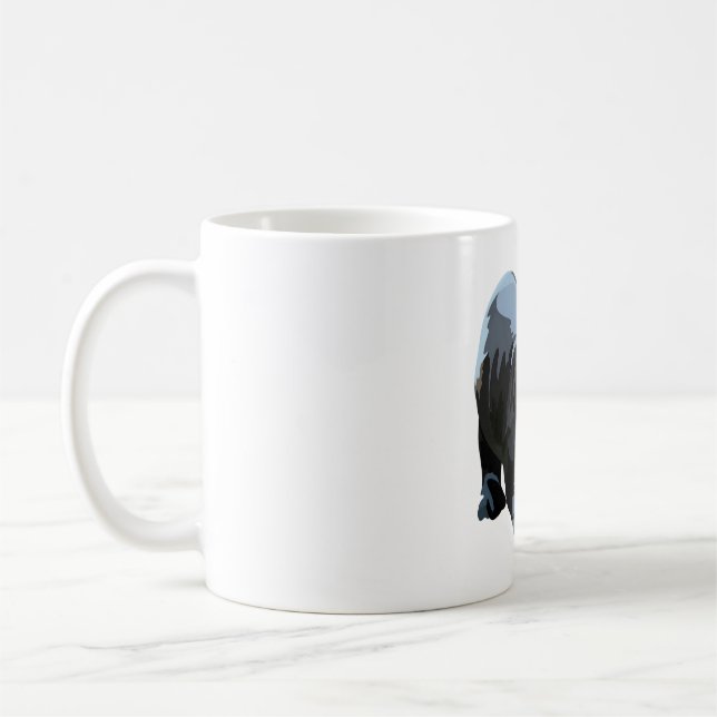 G is for Giant Otter Coffee Mug (Left)