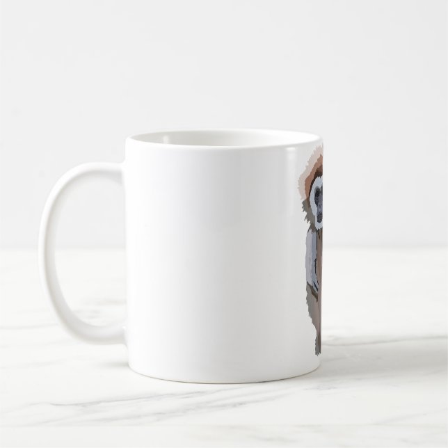 G is for Gibbon  Coffee Mug (Left)