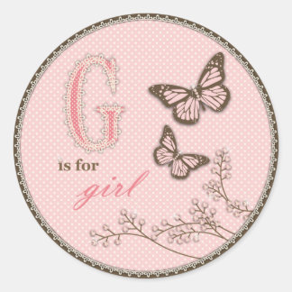 G is for Girl Sticker