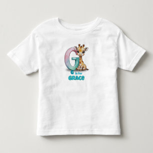 G is for Grace– Personalised Toddler T-shirt