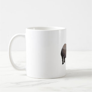 G is for Greater One Horned Rhino Coffee Mug