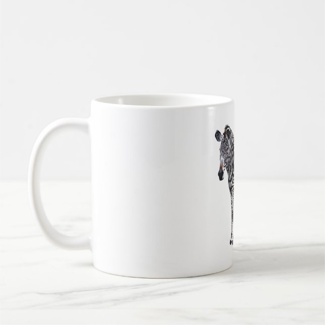 G is for Grevys Zebra  Coffee Mug (Left)