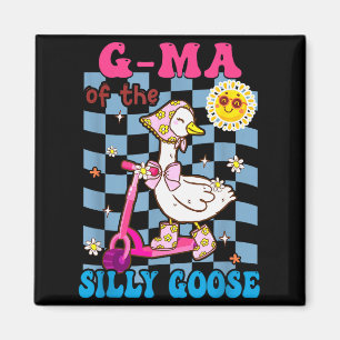 G Ma Of The Silly Goose First Birthday Family Matc Magnet