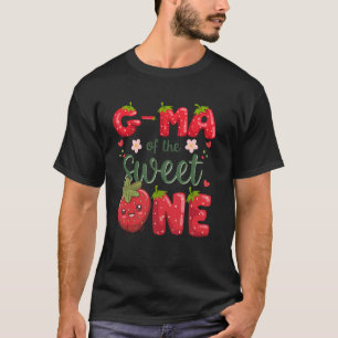 G-Ma Of The Sweet One 1St Birthday Strawberry Love T-Shirt