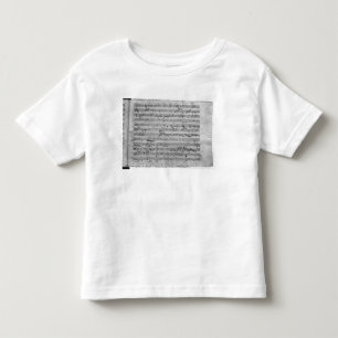 G major for violin, harpsichord and violoncello toddler T-Shirt