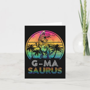 G-masaurus Dinosaur G-ma Saurus Family Matching Ti Card
