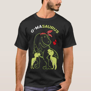G-Masaurus G-ma 2 Kids Dinosaur Mother's Day Pullo T-Shirt