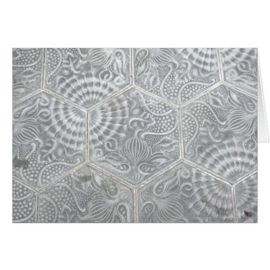 g/nc Barcelona Gaudi Sidewalk Tiles Card