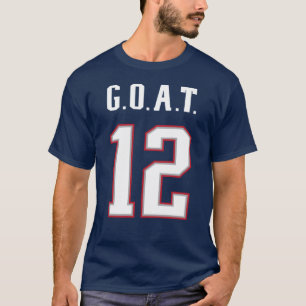 G.O.A.T. Number 12 T-Shirt