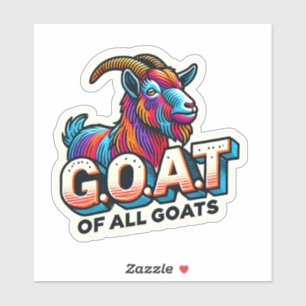 G.O.A.T. of All GOATS - Majestic Colourful Goat