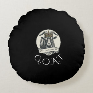 G.O.A.T pillow for the greatest of you all time.