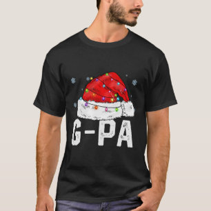 G-pa Claus Funny Xmas Family Matching Grandpa Chri T-Shirt