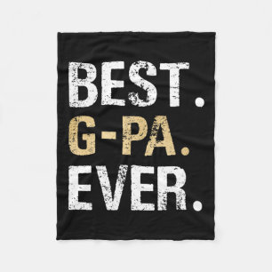 G-pa Graphic G-pa Gift From Granddaughter Grandson Fleece Blanket